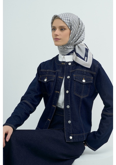 Armine Saf İpek Sura Eşarp-2026 İlkbahar-yaz- 950200d Krem
