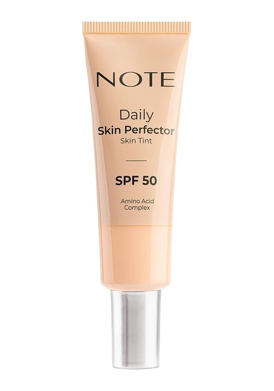 Tr Cosmetics Daily Skin Perfector Skin Tint 100 Spf 50 Ton Eşitleyici Doğal Bitişli Renkli Nemlendirici