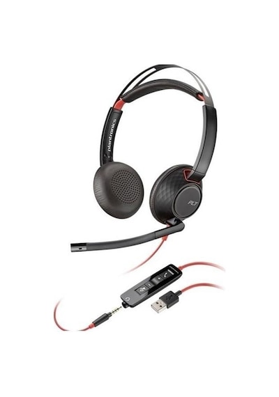 Poly Blackwire 5220 Mikrofonlu Stereo Kulaklık