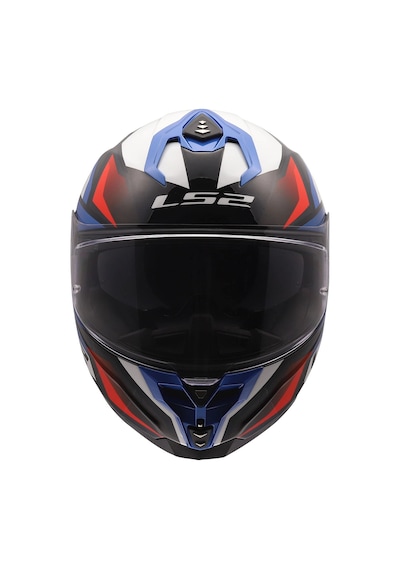 Ls2 Challenger 2 Vıper Beyaz-mavi-kırmızı Kask Beyaz