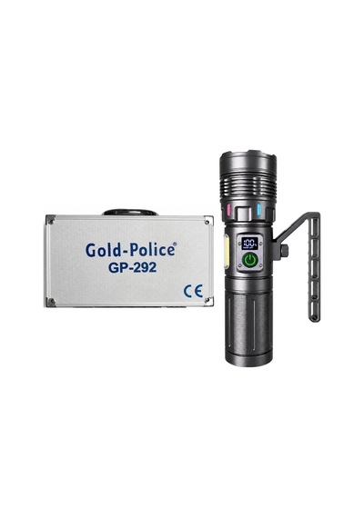 Gold Gp-292 50 Watt 5000 Lümen Profesyonel Şarjlı El Feneri