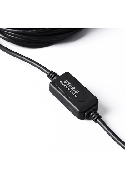10 Metre Amplifikatör Çipli Usb 2.0 Yazıcı Bağlantı Kablosu