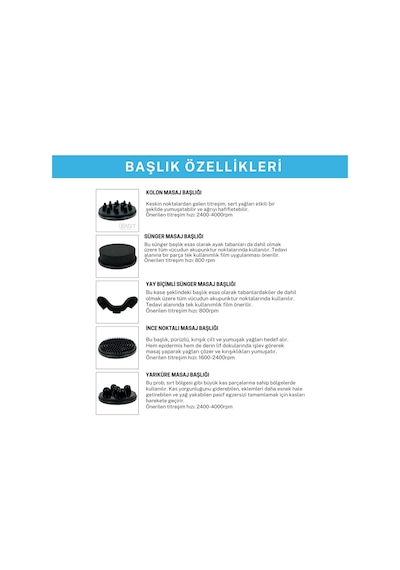 East Medical G5 Lesen Vibrasyonlu Masaj Aleti LESEN Vibrasyonlu