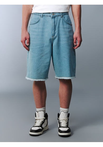 Lcw Kids İndigo Genç Erkek Jean Bermuda