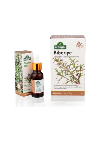 Lexroo Biberiye Yağı 20ml + Biberiye Çayı 20li
