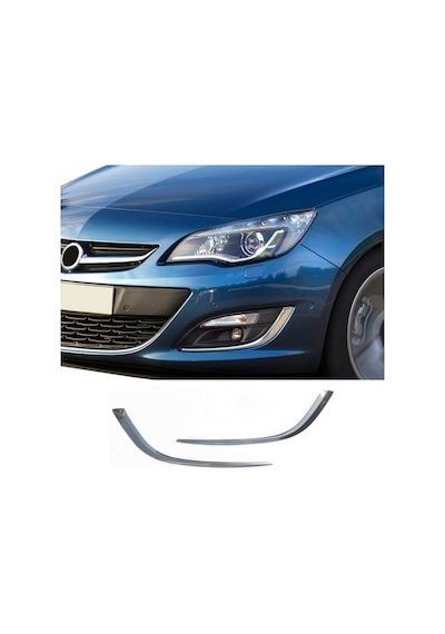 Opel Astra J Hb-Sd Krom Sis Farı Çerçevesi 2Prç 2012 - 2014 P.Ç N11.5680