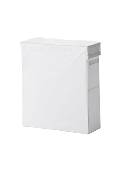 Ikea Skubb Çamaşır Sepeti Beyaz. 80 Litre Beyaz