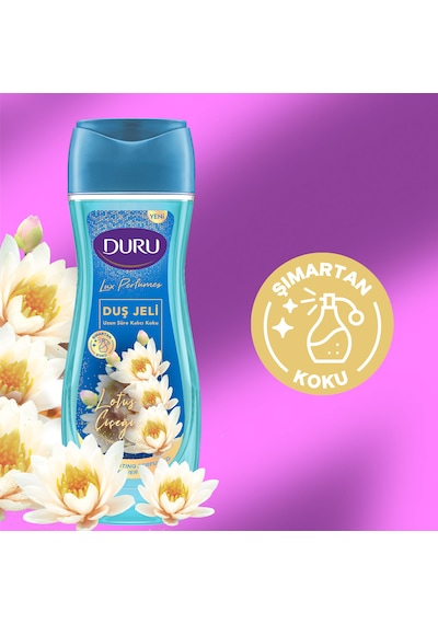 Duru Perfume Lotus Çiçeği Duş Jeli 3 x 450 ML