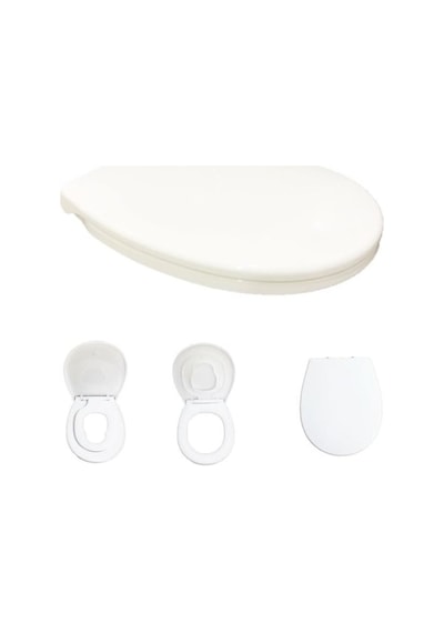 Nkp Universal Thermoplast Yavaş Kapanan Klozet Kapağı Çocuk Adaptörlü - NKP0340