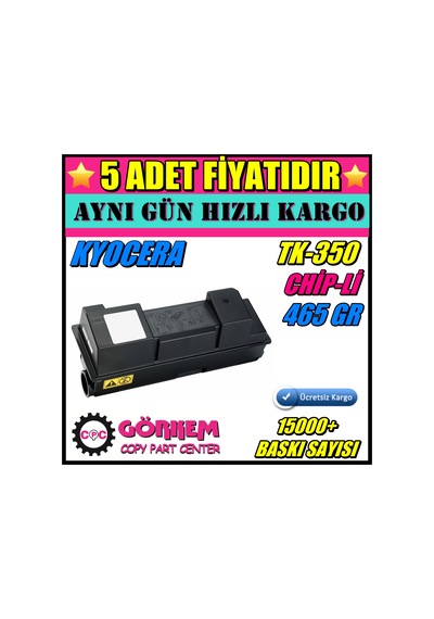 Kyocera Fs-3040Mfp Uyumlu Toner Chip-Li 465Gr (Tk350) N11.20953