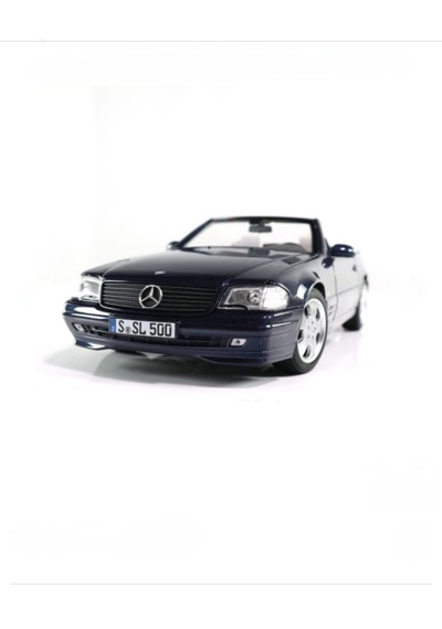 Norev 1:18 Mercedes Benz 1998 500 Sl R129 Facelift Lacivert Model Araba