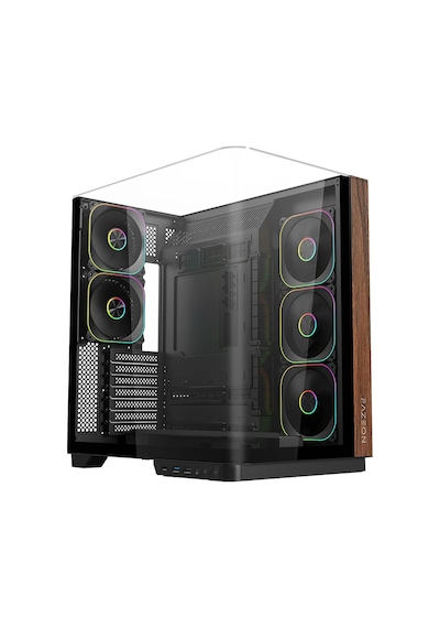Fazeon F25 850w 80+ Bronze Full Modüler Gen5 Mesh 5x Argb Fanli Type-c Siyah Atx Gaming Kasasi