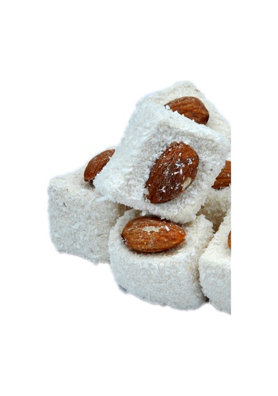 Kardeşler Şekerleme Basma Bademli Sultan Küp Lokum 2500 G