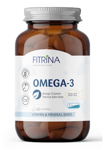 Fıtrina Omega-3 Balık Yağı 60 Kapsül