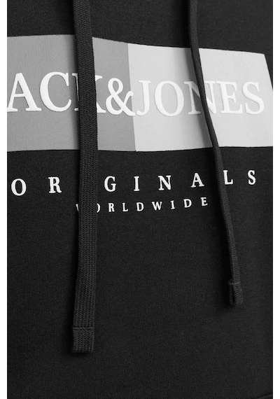 Jack & Jones Jorfrederıksberg Box Swea Siyah Erkek Sweatshirt 000000000101992238 Siyah