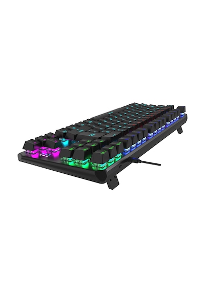 GamePower Overlord 60M Mekanik Mavi Switch Türkçe Q 88 Tuş USB Gaming Klavye