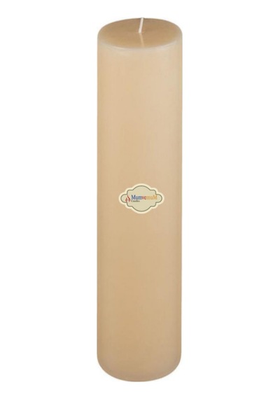Medium 4 Lü Set Mum Çap 7 Cm Krem Krem