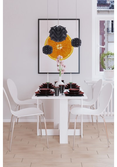 Dekorfim DF01108B Pratik Portatif Katlanır Masa Mutfak ve Yemek Masası