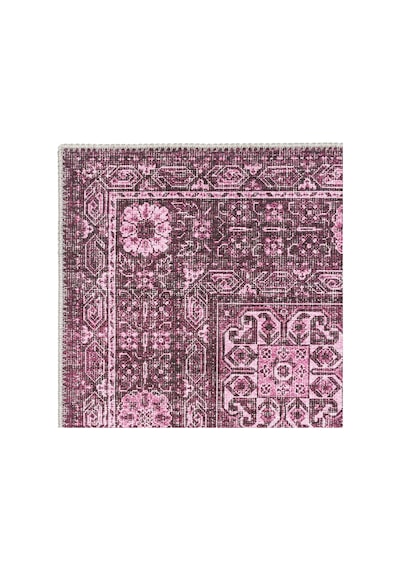 Cool Halı Private Xw Mürdüm Pembe Yıkanabilir Elegant Vintage Kaydırmaz Şönil Şık Saray Salon Halısı