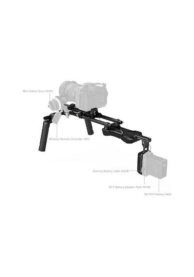 Smallrig 4480 Omuz Rig Kiti Klasik Versiyon