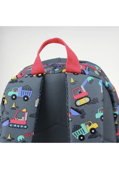 Smiggle İnşaat Arabaları Ekskavatör Kepçe Anaokulu Mini Çanta