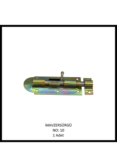 Mavzer Sürgü No: 10 Sarı
