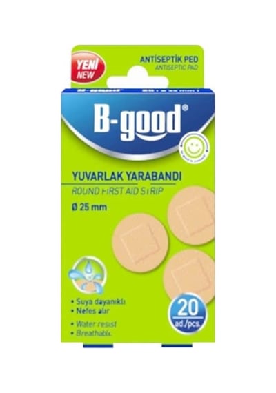 B-good Yuvarlak Yara Bandı 20 Adet