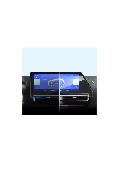Citroen C5 Aircross Uyumlu 10 İnç Multimedya Araç Ekran Koruyucu Şeffaf 9h Nano Kırılmaz