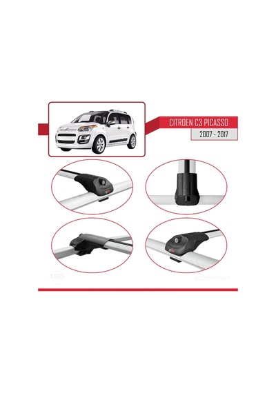 Citroen C3 Picasso 2009-2017 Arası İle Uyumlu Ace-1 Ara Atkı Tava
