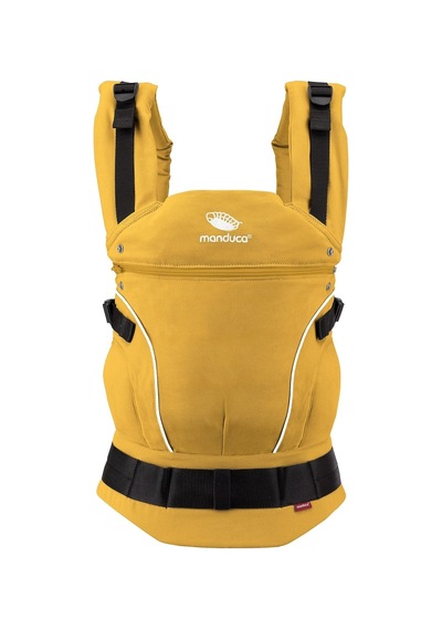 Manduca First Ergonomik Bebek Taşıyıcı 3 Taşıma Pozisyonu, Ayarlanabilir ve Konforlu Portbebe Sarı Tek Ebat