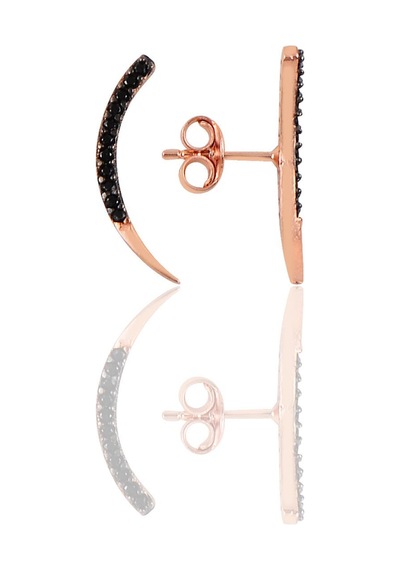 Gümüş Ay Modeli Küpe N11.35505