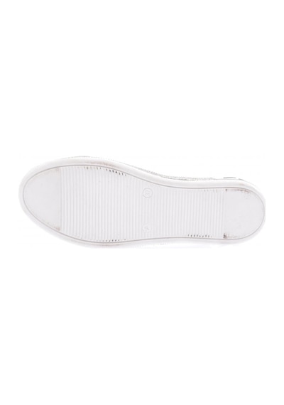 Dgn 22510 Kadin Kürklü Sneakers Ayakkabi 22510-1571-R0198 Beyaz