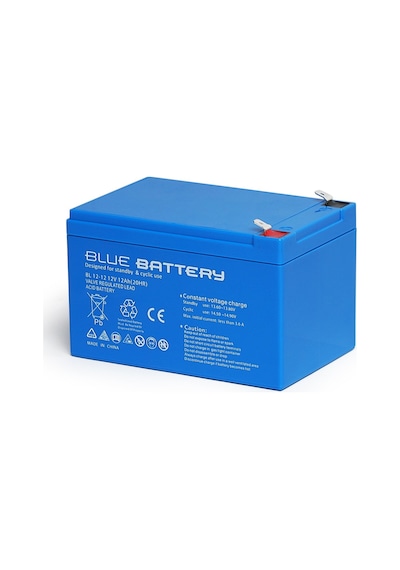 Blue Battery 12 Volt 12 Amper Bakımsız Kuru Akü Ups Aküsü