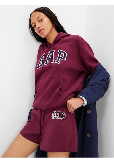 Gap V-gap Herıtage Po Hd Kadın Bordo Sweatshırt 463506002