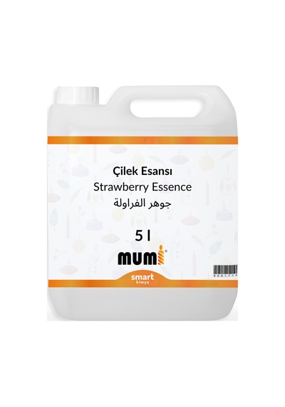 Çilek Mum Esansı 5 Litre Şeffaf
