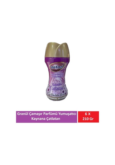 Granül Çamaşır Parfümü Ve Yumuşatıcı Kaynana Çatlatan 210 Gr X 6 Adet 6'lı Set