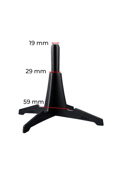 Midex Kys-30 Klarnet Ve Yan Flüt Standı Sehpası Üflemeli Çalgılar İçin 19-29-59 Mm Çap