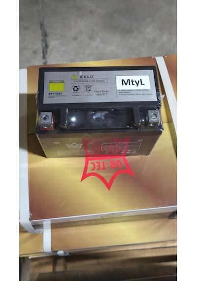 Falcon Techno 50 125 Uyumlu Kaliteli Hazır Şarjlı Akü 12 V 7 Ah