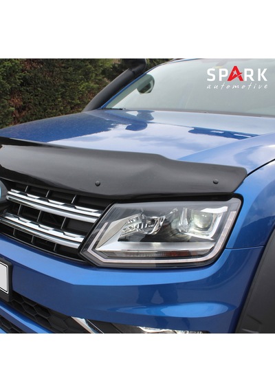 Volkswagen Amarok 2010-2022 Yıl Aralığı Uyumlu Kaput Rüzgarlığı 3mm Siyah