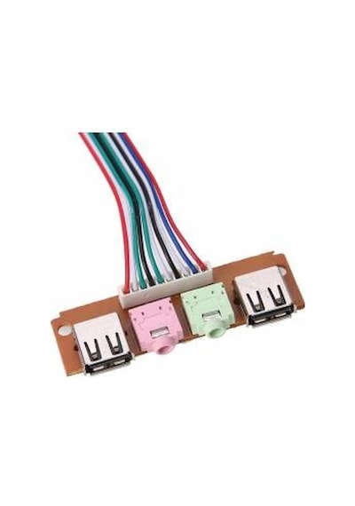 9 Pin Ön Panel Usb 2.0 3.5Mm Kulaklık Mikrofon Kablosu 4272P Bilg