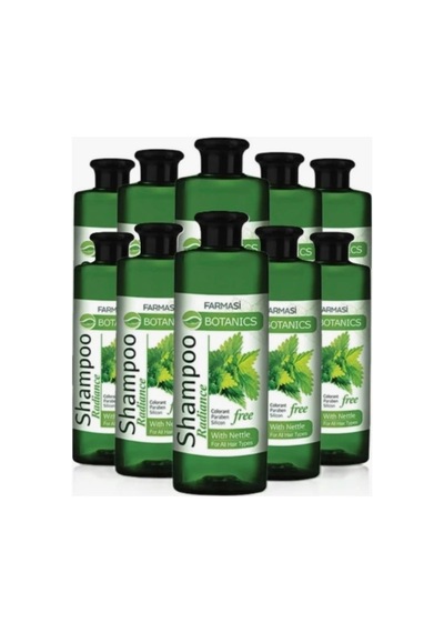 Botanics Isırgan Özlü Şampuan 500 Ml 10 Adet Tüm Saç Tipleri