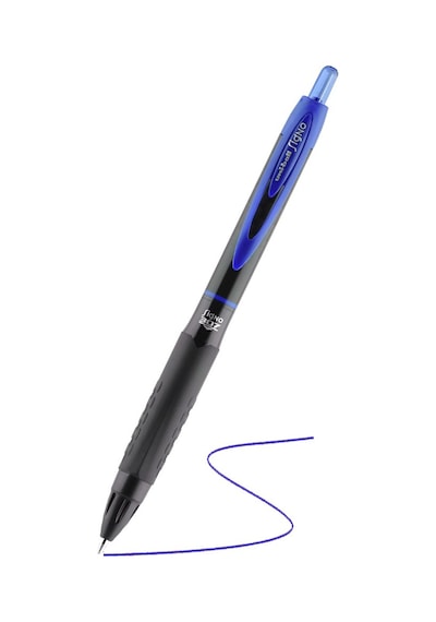 Pilot Kalem Signo 307 1 Adet Uniball Basmalı Pilot Kalem 0.5 Mm Roller Uçlu Pilot Kalem İnce Uçlu Likit Mürekkepli Mavi