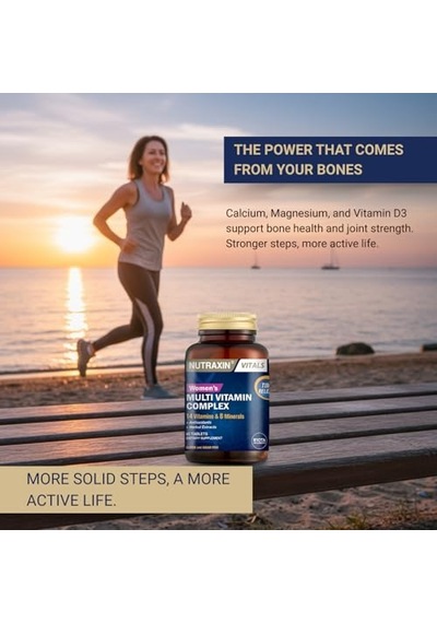 Nutraxin Women's Multi Vitamin Complex 60 Tablet Takviye Edici Gıda