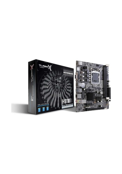 Turbox Workteam H81 M.2 Sata Ddr3 1600mhz Usb 2.0 Vga Hdmi Ses G.lan 1150p 4.gen Anakart
