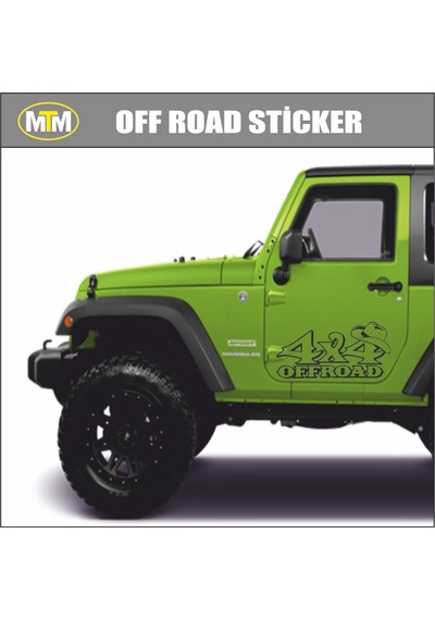 4X4 Off Road Oto Sticker (282359255)