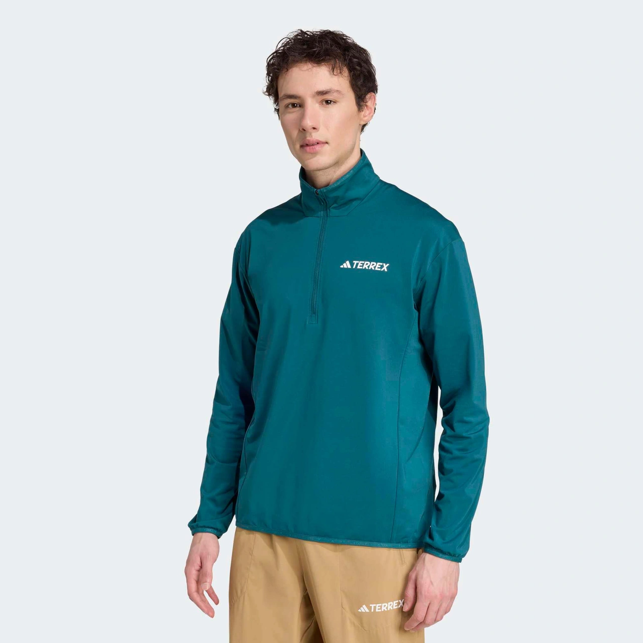 Adidas Terrex Multi Climawarm Erkek Mavi Sweatshirt Jm0142 Mavi