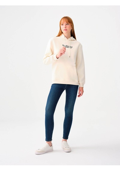 Loft Kadın Sweatshirt Ekru Lf2038206 25kp69000201 P6983 Ekru