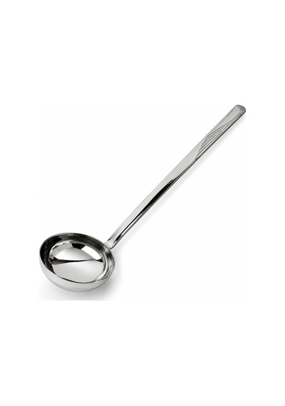 Paslanmaz Çelik Derin Geniş Kepçe, Çorba Kepçesi 30 Cm, Mutfak Seti, Premium Kalite Metal, Tek Parça Yapı Çok Renkli