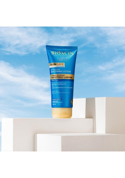 Bioxcin Sun Care Güneş Sonrası Krem Yatıştırıcı Nemlendirici Koruyucu, Aloe Vera Soya Yağı, Vitamin E, 200 Ml