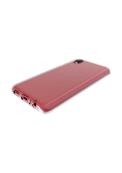 Kilifone - Galaxy A01 Core Uyumlu - Kılıf Şeffaf Soft Slim Fitt Süper Silikon Kapak - Şeffaf
